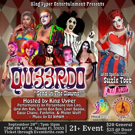 QU33RDO: Send in the Clowns!