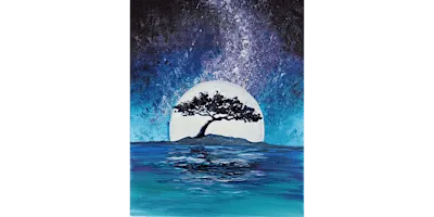 Cosmic Reflection - Paint and Sip in Houston | Classpop!™