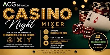 ACG Edmonton Casino Night Mixer