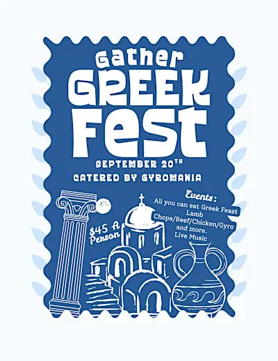 Gather Cola Greek Fest