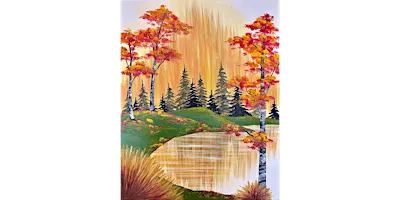 Shimmering Autumn - Paint and Sip in Fishkill | Classpop!™