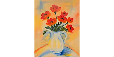 Painterly Poppies - Paint and Sip in Houston | Classpop!™