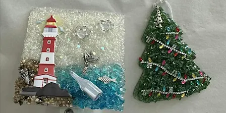 Mixed Media Night Light and Suncatcher Class