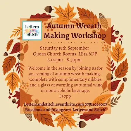 Autumn Wreath Making Workshop