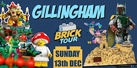 Lego Brick Tour Gillingham – Rare & Retired Sets, Displays & Family Fun