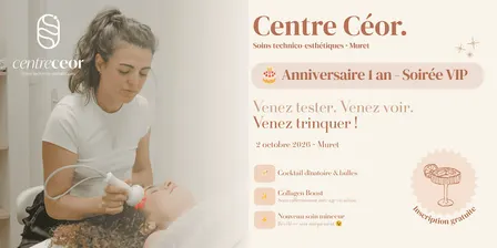 Soirée Anniversaire 1 an CÉOR : Accès VIP Duo · Démos live & Offres exclus