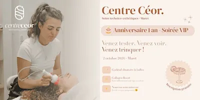 Soirée Anniversaire 1 an CÉOR : Accès VIP Duo · Démos live & Offres exclus