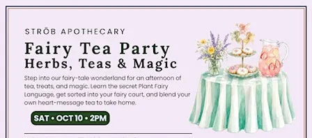 Magical Plant Fairy Tea Party