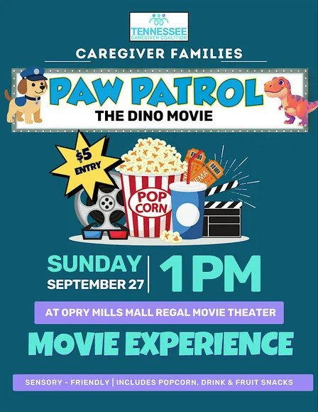 Paw Patrol: A Sensory-Friendly Movie Experience for Caregiver Families