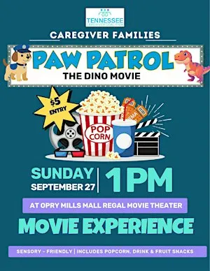 Paw Patrol: A Sensory-Friendly Movie Experience for Caregiver Families