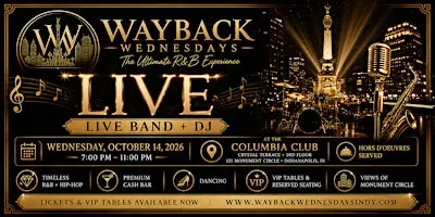 Wayback Wednesdays LIVE!!!!