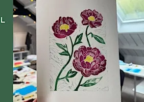 Art Workshop - Jigsaw Botanical Lino - Southampton