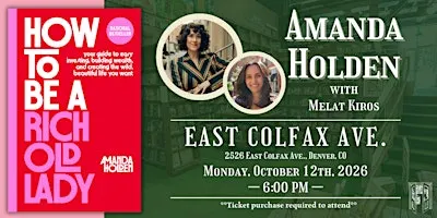 Amanda Holden with Melat Kiros Live at Tattered Cover Colfax