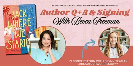 Q+A and Signing with Author Becca Freeman