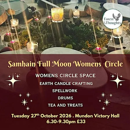 Samhain Full Moon Women Circle - Mundon, Essex