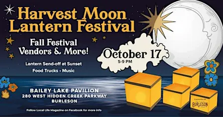 Harvest Moon Lantern Festival - Burleson TX