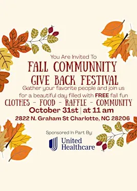 Fall Community Giveback Festival