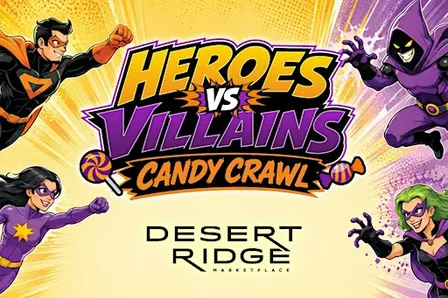 Heroes vs Villains Candy Crawl VIP Experience