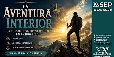 La aventura interior: la búsqueda de sentido en el siglo XXI