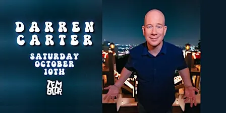 DARREN CARTER! Presented by Temblor Brewing