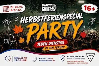 HERBSTFERIENSPECIAL-PARTY