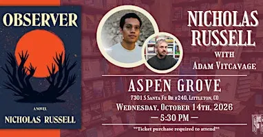 Nicholas Russell with Adam Vitcavage Live at Tattered Cover Aspen Grove
