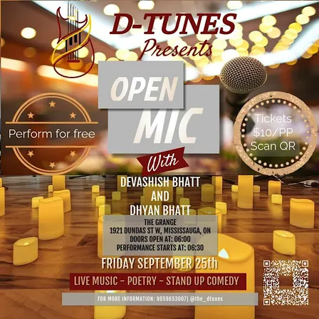 Open MIC by D-Tunes