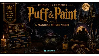 Puff & Paint: A Magical Movie Night