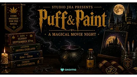 Puff & Paint: A Magical Movie Night