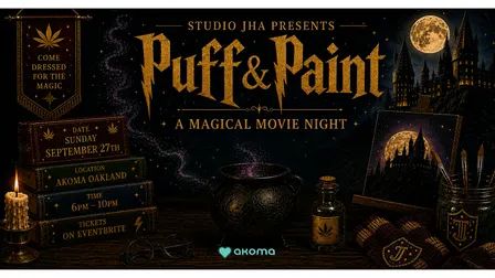 Puff & Paint: A Magical Movie Night