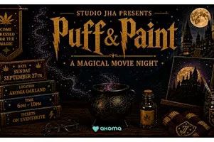 Puff & Paint: A Magical Movie Night
