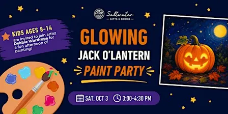 Glowing Jack O’Lantern Paint Party
