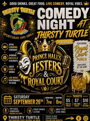 Prince Hall’s Jesters & Royal Court September 26th