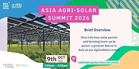 Asia Agri-Solar Summit 2026 ☀️