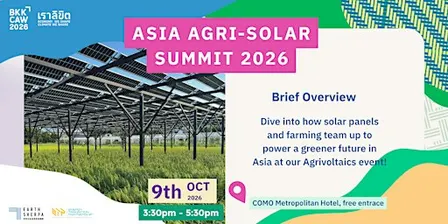 Asia Agri-Solar Summit 2026 ☀️