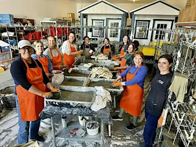 Oyster Rag Pot Making