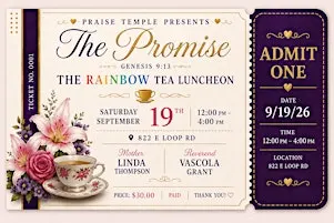 The Rainbow Tea Luncheon