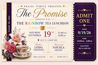 The Rainbow Tea Luncheon