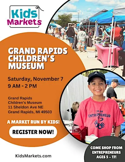 Kids Markets at the Grand Rapids Children's Museum