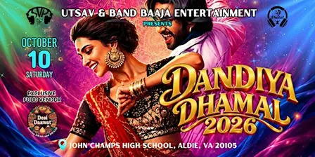 Dandiya Dhamal October 10, 2026- Entertaining Navratri Dandiya Garba