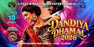 Dandiya Dhamal October 10, 2026- Entertaining Navratri Dandiya Garba