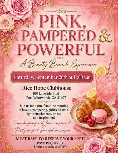 Pink, Pampered & Powerful: A Beauty Brunch Experience