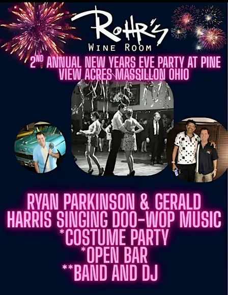 Rohr’s Wine Room 2nd annual New Year’s Eve party