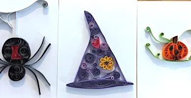 Halloween Quilling at Bard and Baker
