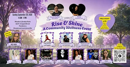 Rise & Shine, Return to your Heart Wellness Event