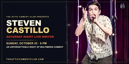 Steven Castillo LIVE @ The Attic Comedy Club!