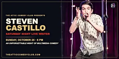 Steven Castillo LIVE @ The Attic Comedy Club!