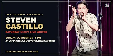 Steven Castillo LIVE @ The Attic Comedy Club!
