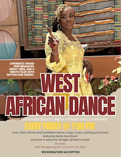 West African & Caribbean Dance  Fitness Class