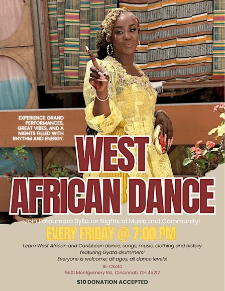 West African & Caribbean Dance  Fitness Class